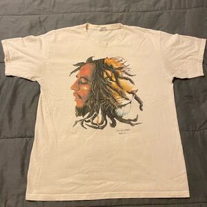 Vintage Bob Marley lion tee